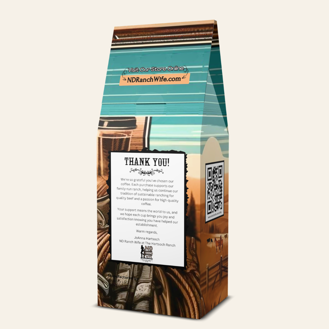 Open Range – Smooth Light-Medium Roast Coffee (Balanced, Bright & Easy-Drinking) | ND Ranch Wife Coffee